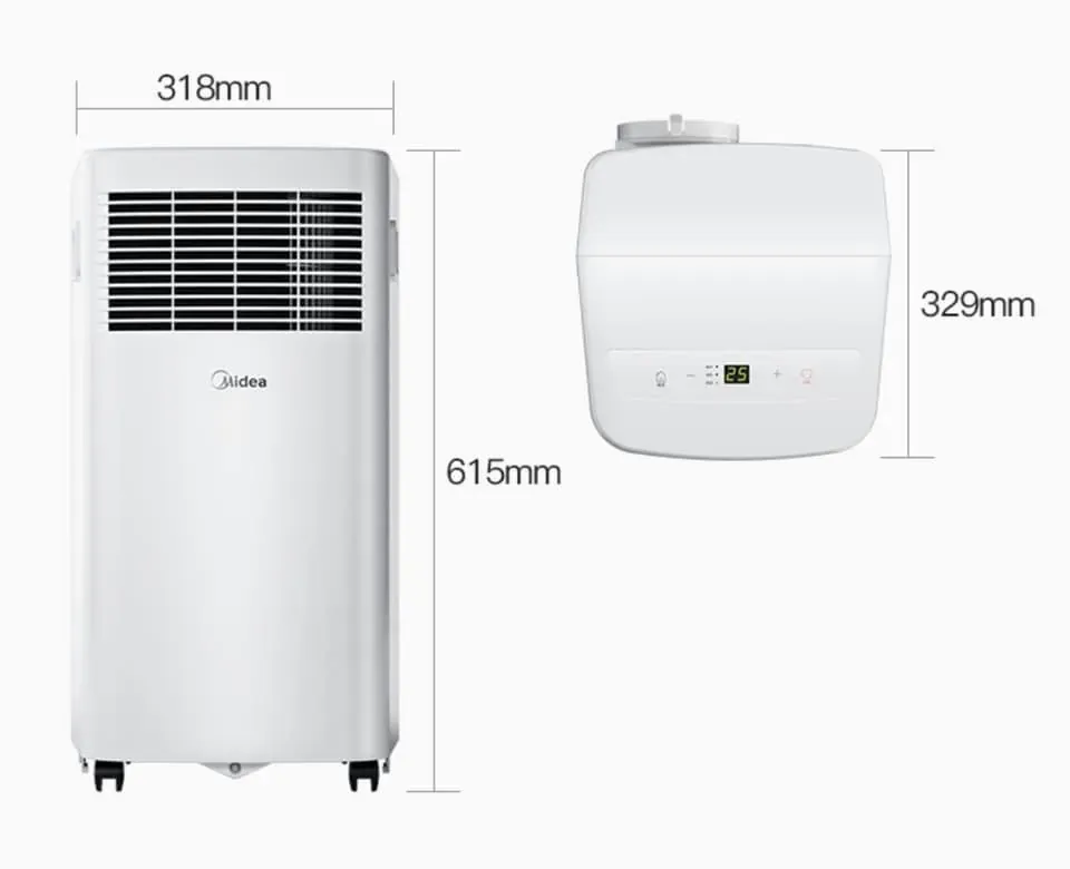 Máy lạnh đứng mini Midea